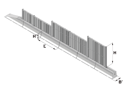 Svodidlo MPHS-1200