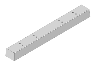 Crossing sleeper VPS PP 13