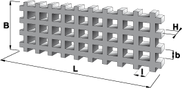 Zpevňovací prefabrikát var. III./2