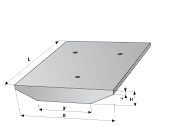 Smooth cover plate A
