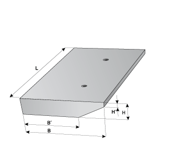 Smooth cover plate B