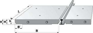 Zádlažbový panel vnitřní