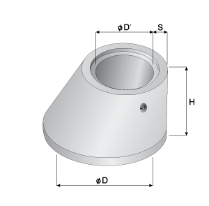 Přechodová skruž 90 SH-M 1000/625x600