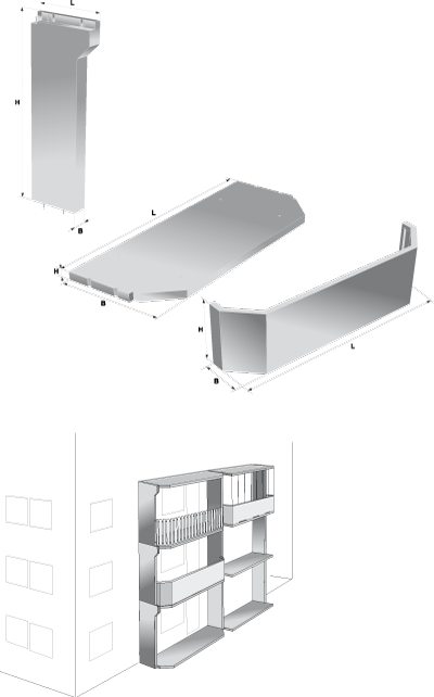 Custom manufacturing of loggia prefabs